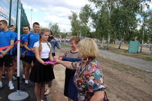 9 сентября 2016 года проходила церемония открытия новой площадки на территории Шолоховской гимназии
